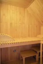 finská sauna pro max. 3 osoby