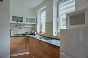 samostatný apartmán - kuchyňský kout